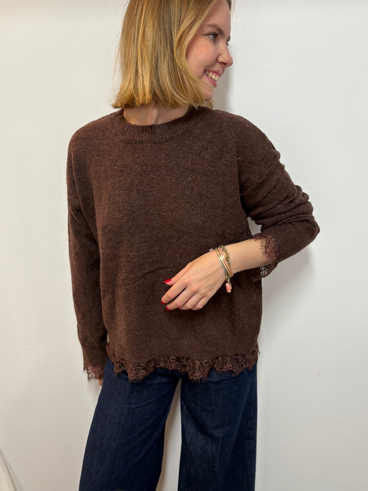 Pull Mila chocolat