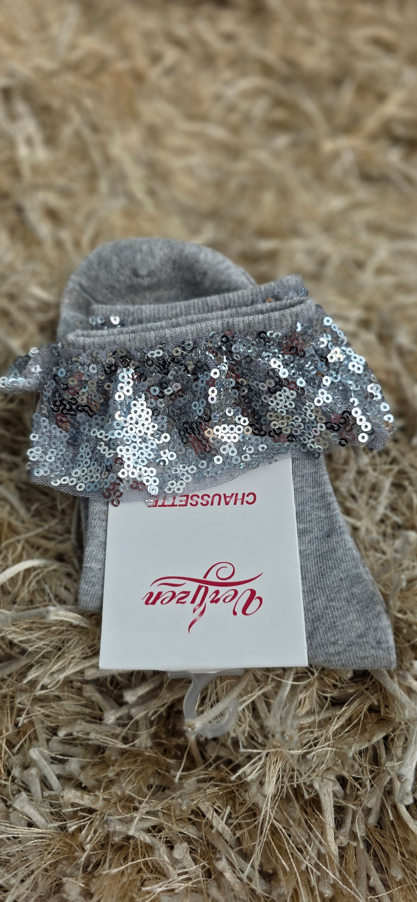 Chaussette paillettes