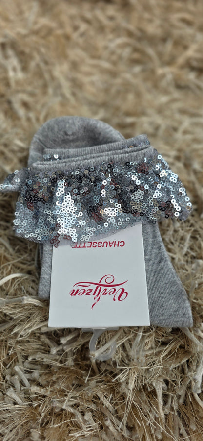 Chaussette paillettes