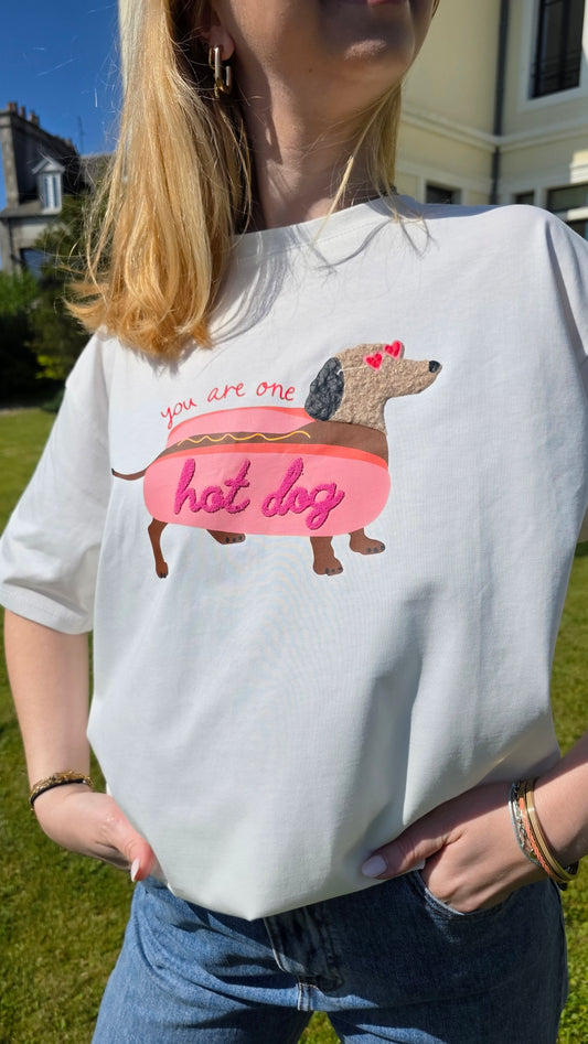 T-shirt Hot Dog