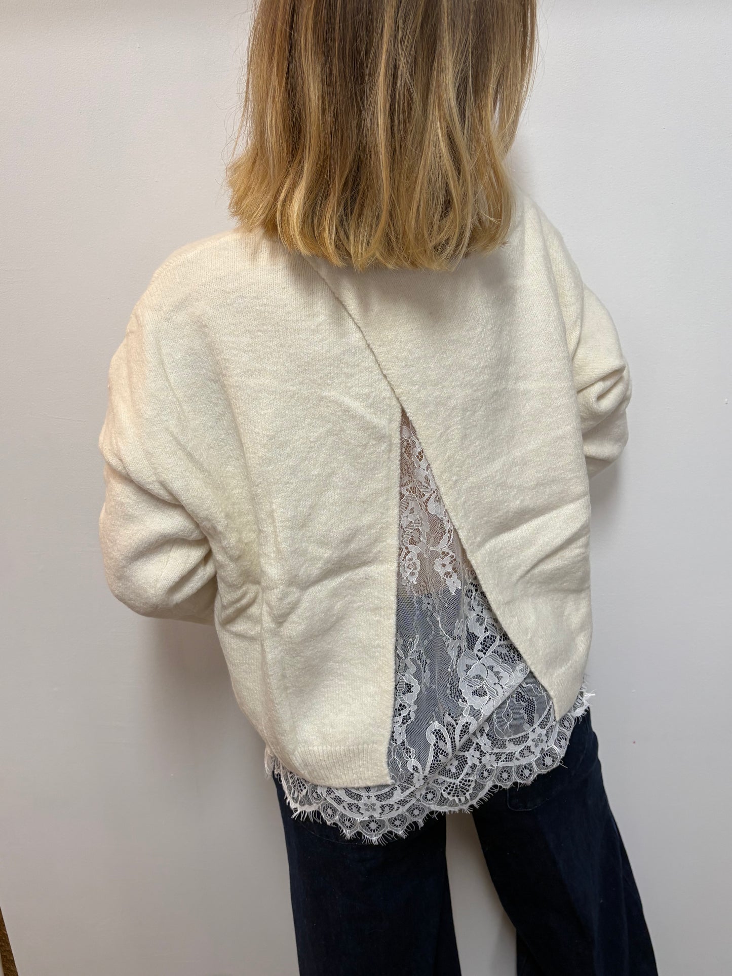 Pull Mila blanc
